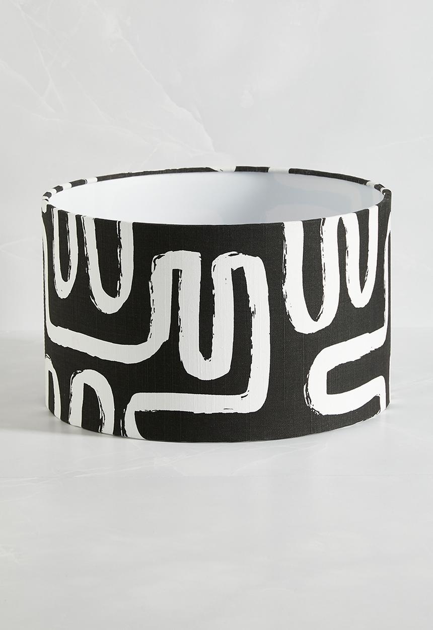 Sixth Floor - Vera lampshade - black