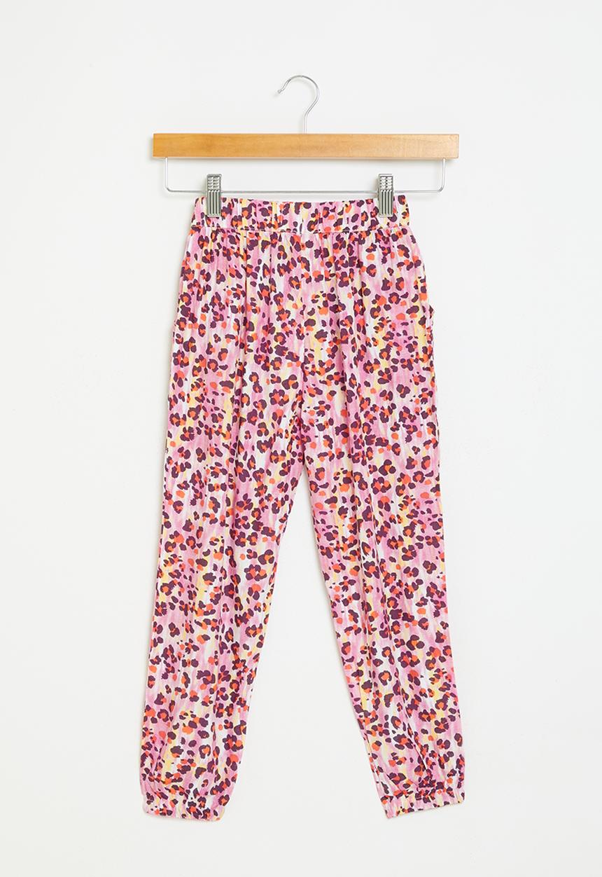 MINOTI - Viscose harem pant - pink
