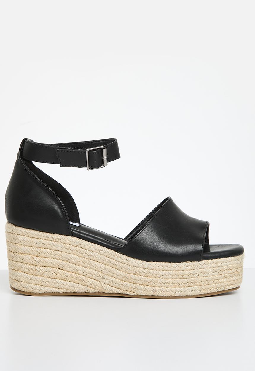 Madison® - Cameron espadrille sandal - black