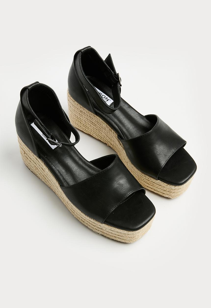 Madison® - Cameron espadrille sandal - black