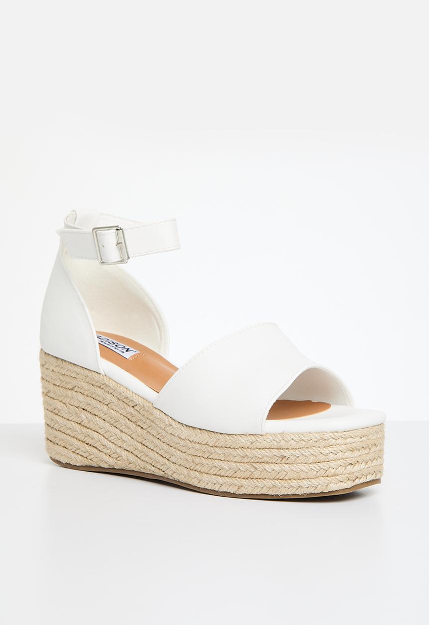 Madison® - Cameron espadrille sandal - white
