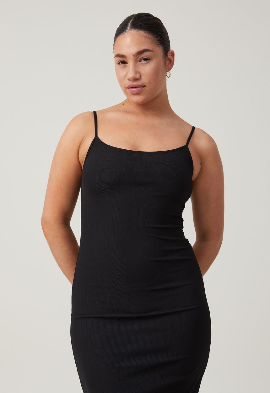 Cotton On - Olivia maxi dress - black