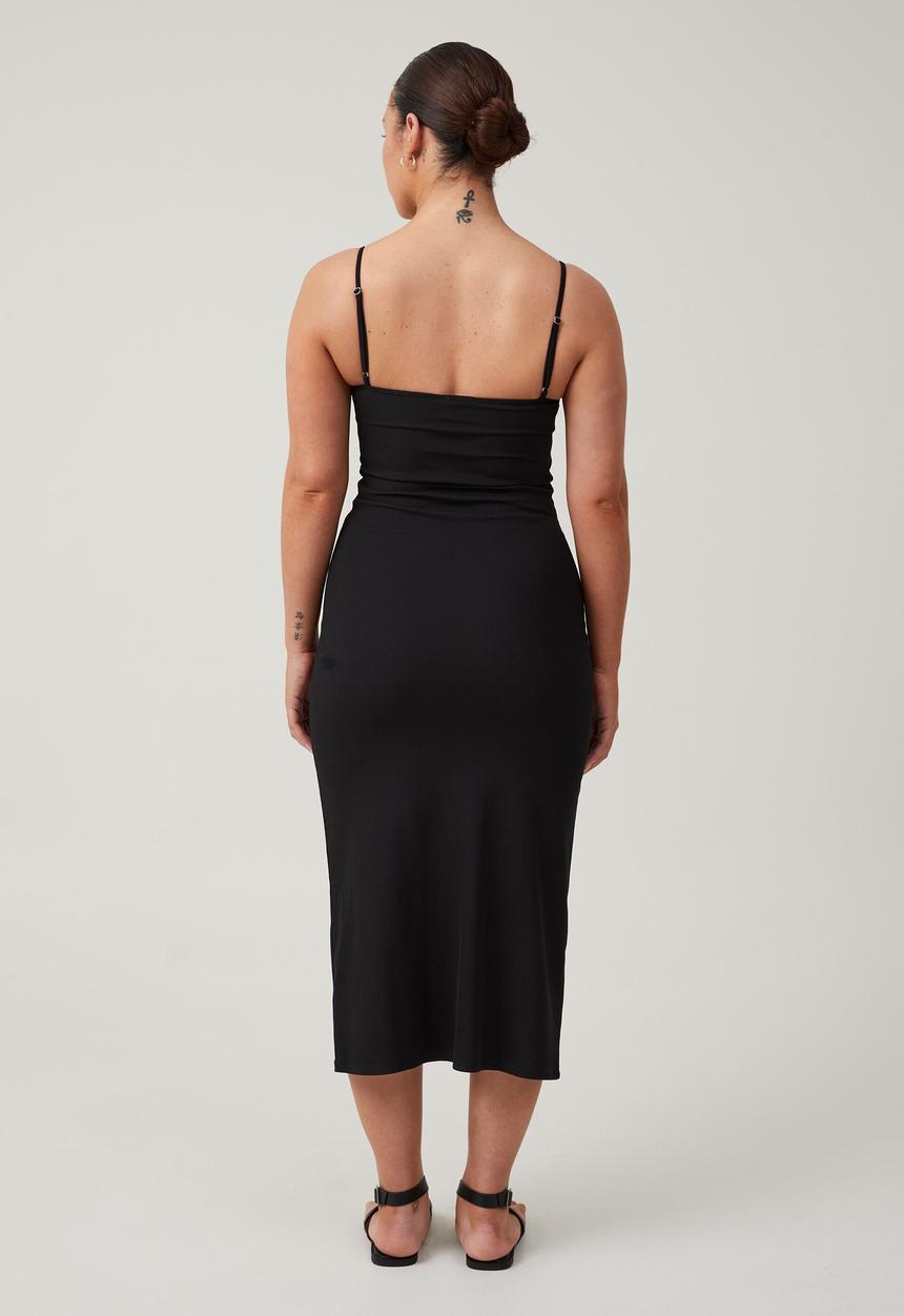 Cotton On - Olivia maxi dress - black