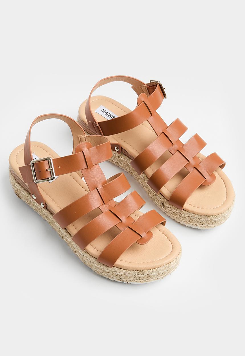 Madison® - Carmen strappy sandal - tan