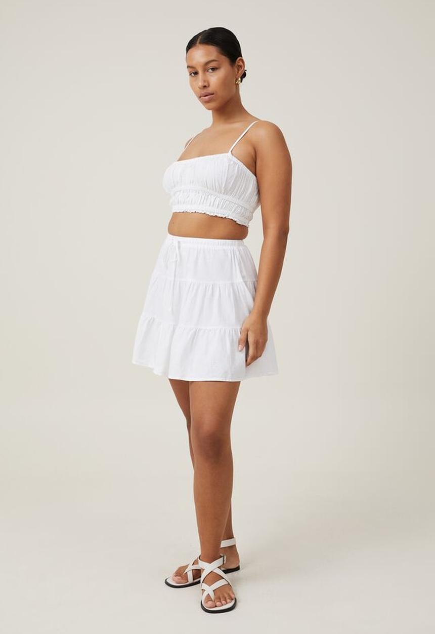 Cotton On - Haven bralette - white