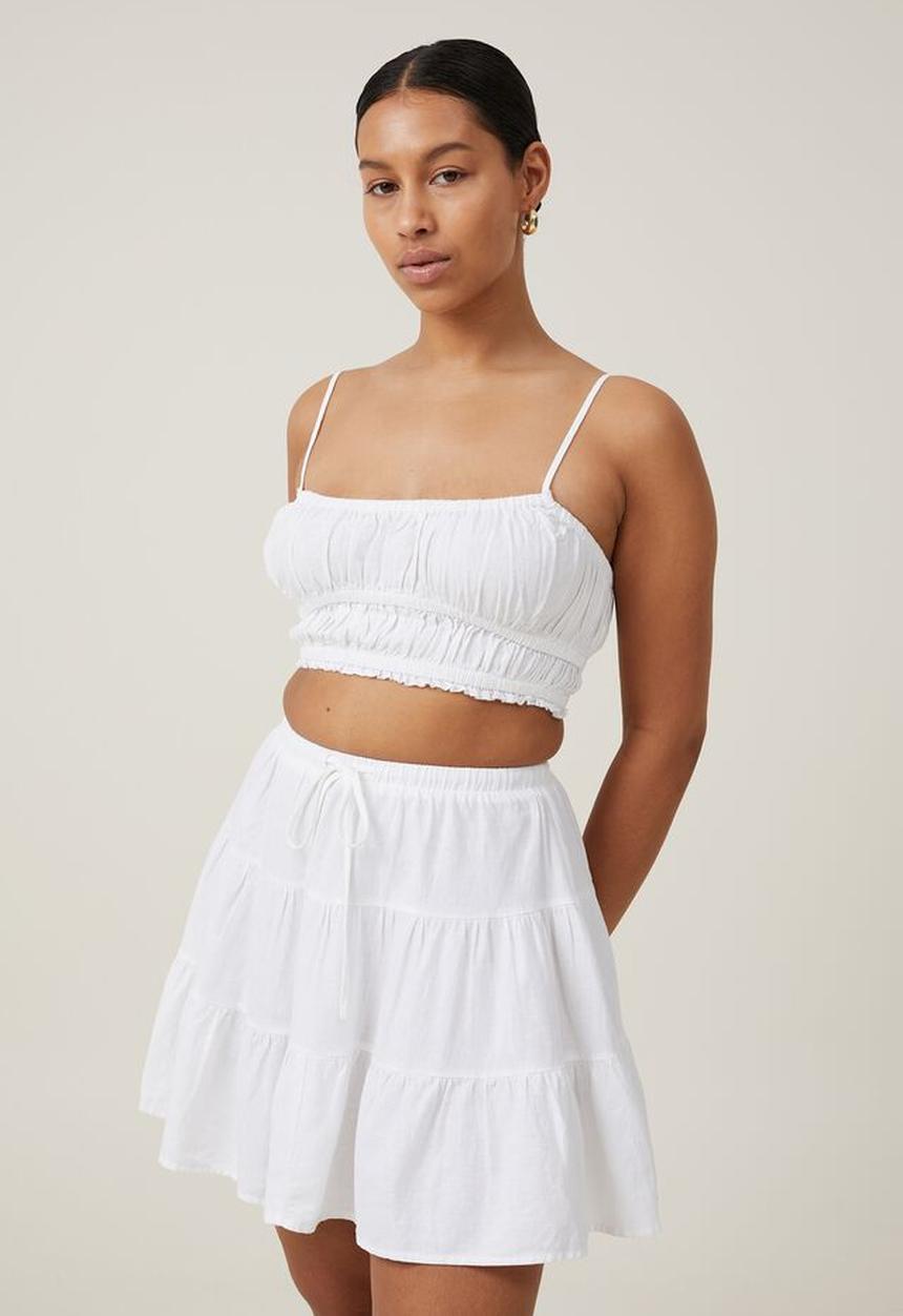 Cotton On - Haven bralette - white