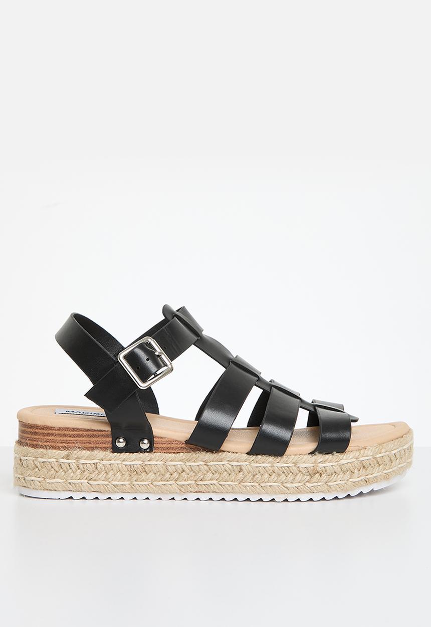 Madison® - Carmen strappy sandal - black