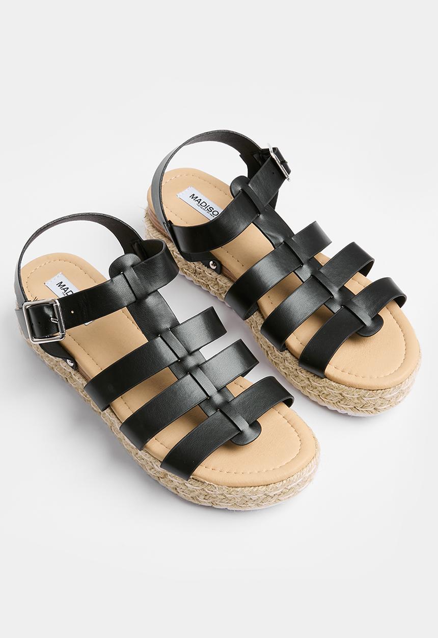 Madison® - Carmen strappy sandal - black