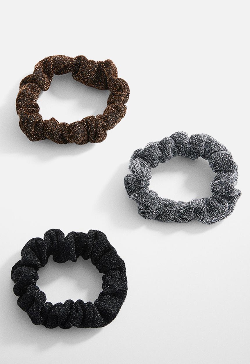 MANGO - Hair tie latina - black