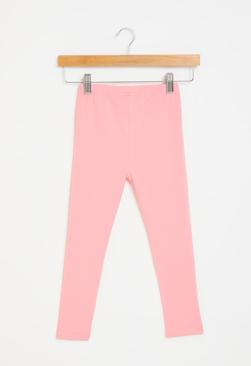 MINOTI - Girls coral basic legging - coral