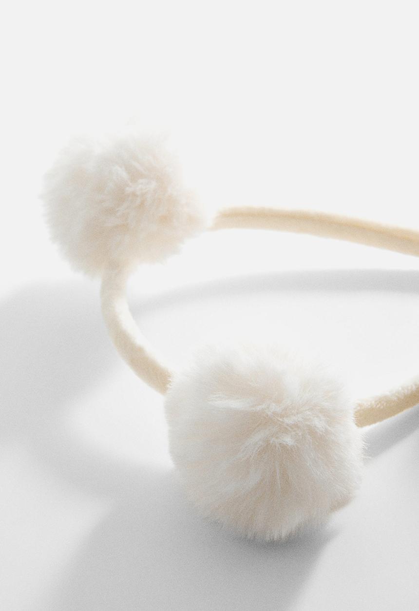 MANGO - Hairband alexa - light beige