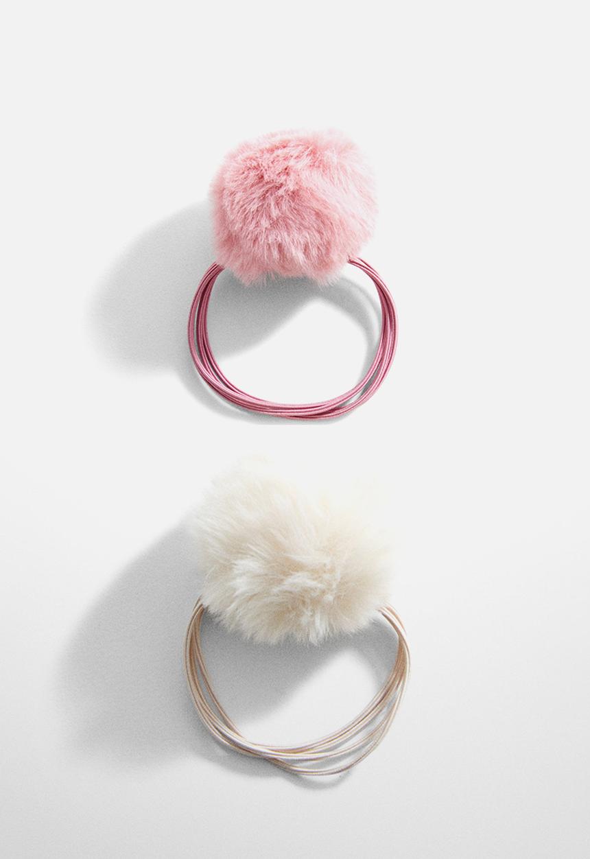 MANGO - Hair tie blake - pink