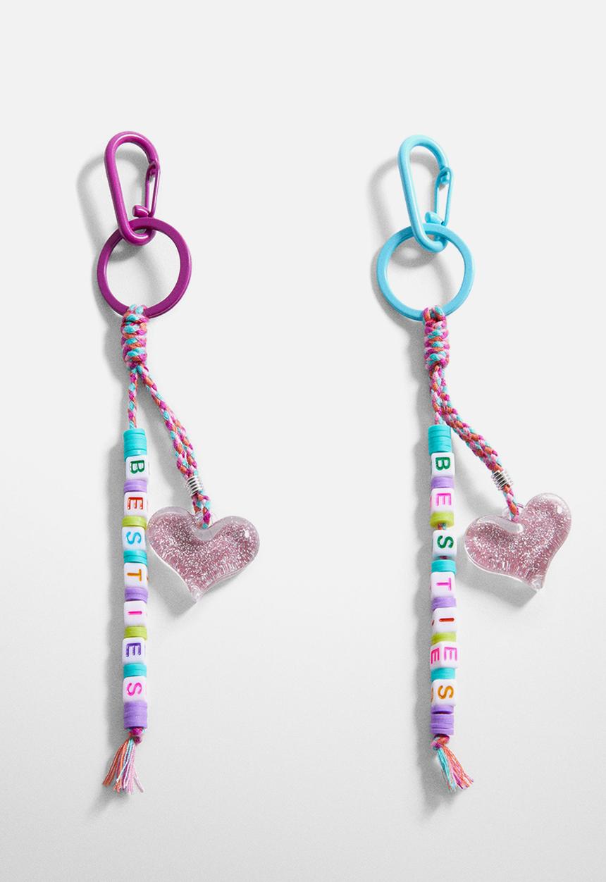 MANGO - Key ring bestie - pink