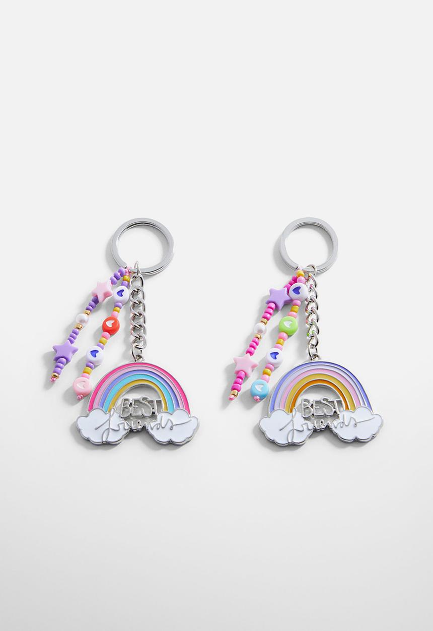 MANGO - Key ring mochia - pastel purple