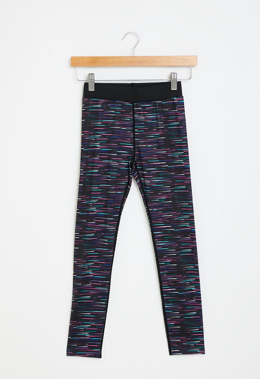 MINOTI - printed sports leggings - black