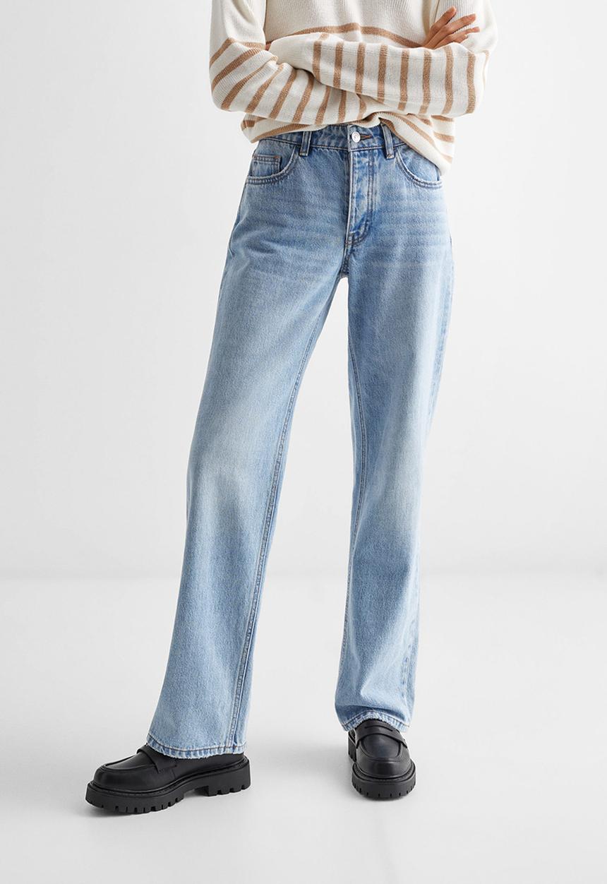 MANGO - Jeans clean - light denim