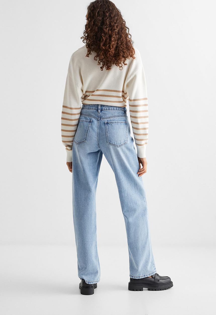 MANGO - Jeans clean - light denim