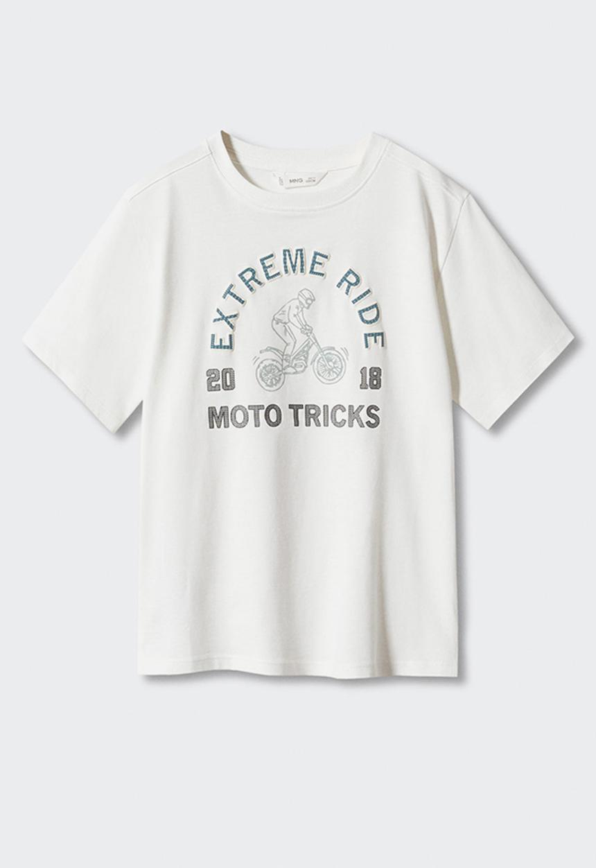 MANGO - T-shirt rush - off white