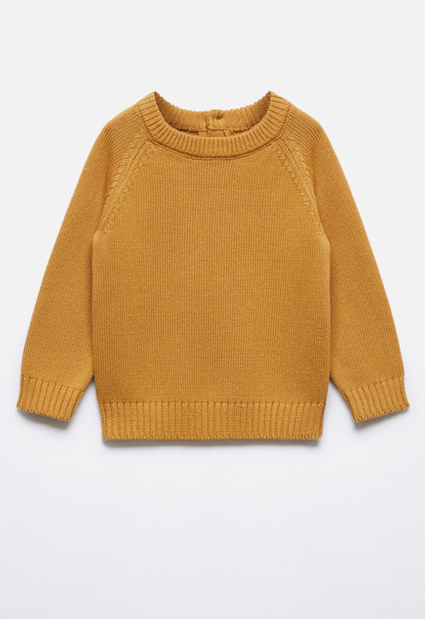 MANGO - Sweater mauro5 - mustard