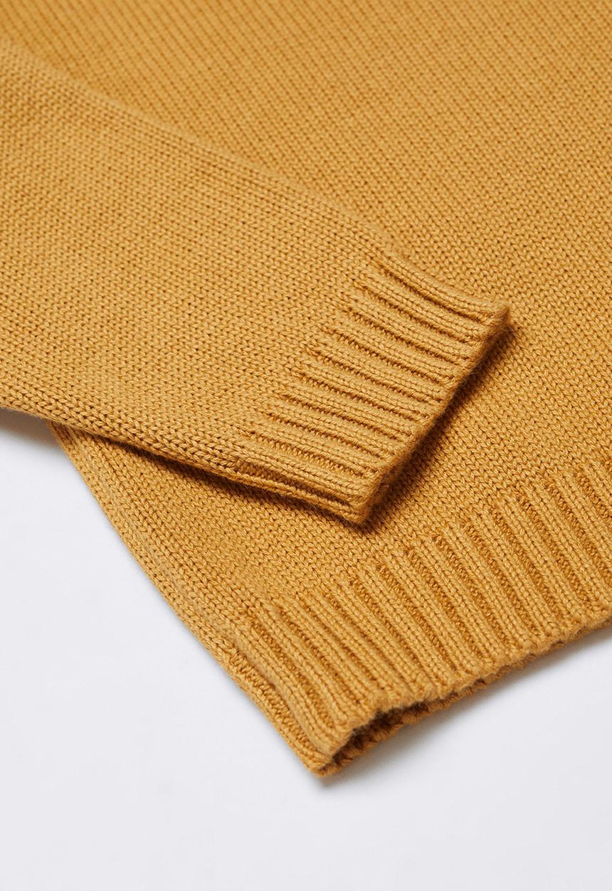 MANGO - Sweater mauro5 - mustard