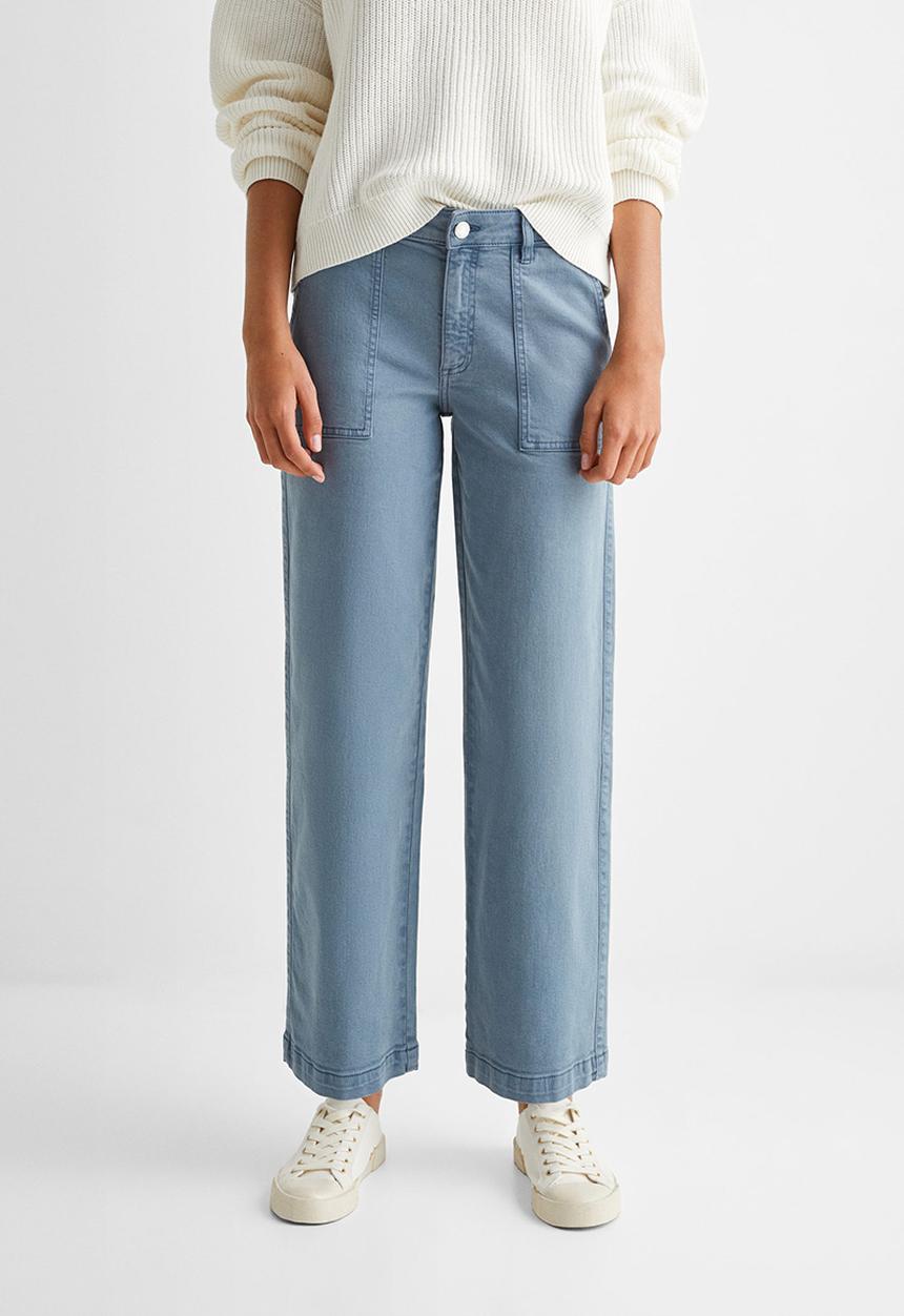 MANGO - Jeans utility - blue