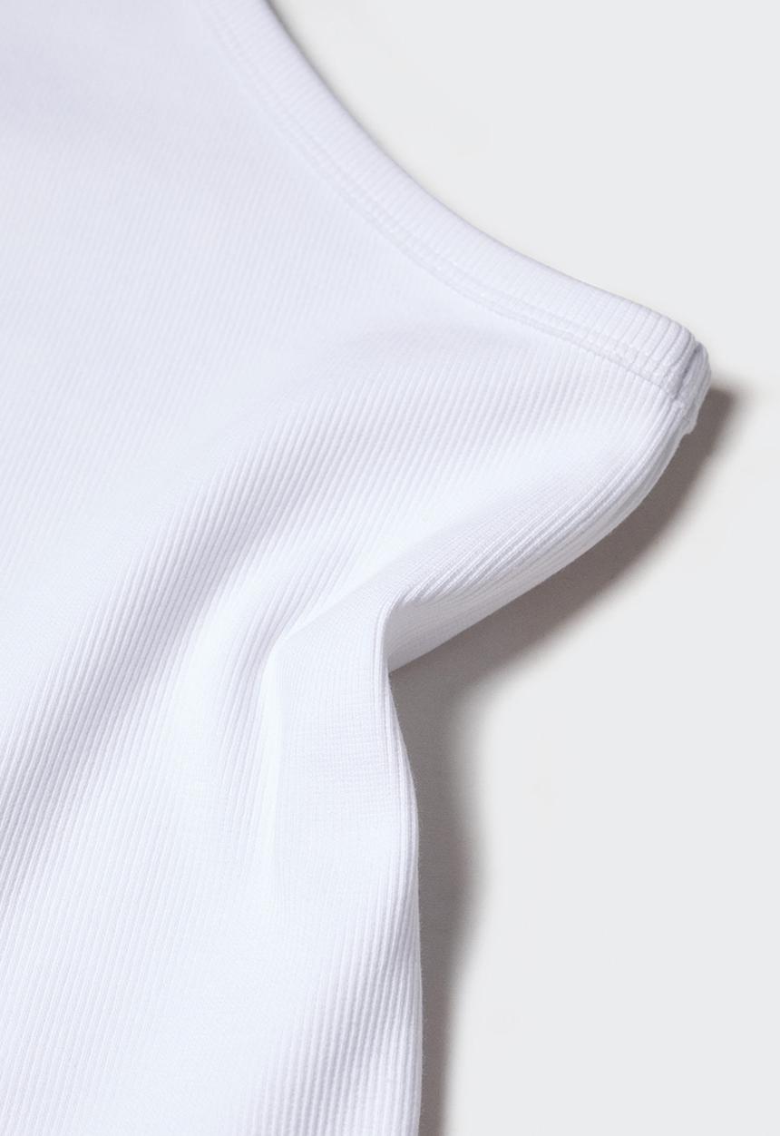 MANGO - T-shirt rock - off white