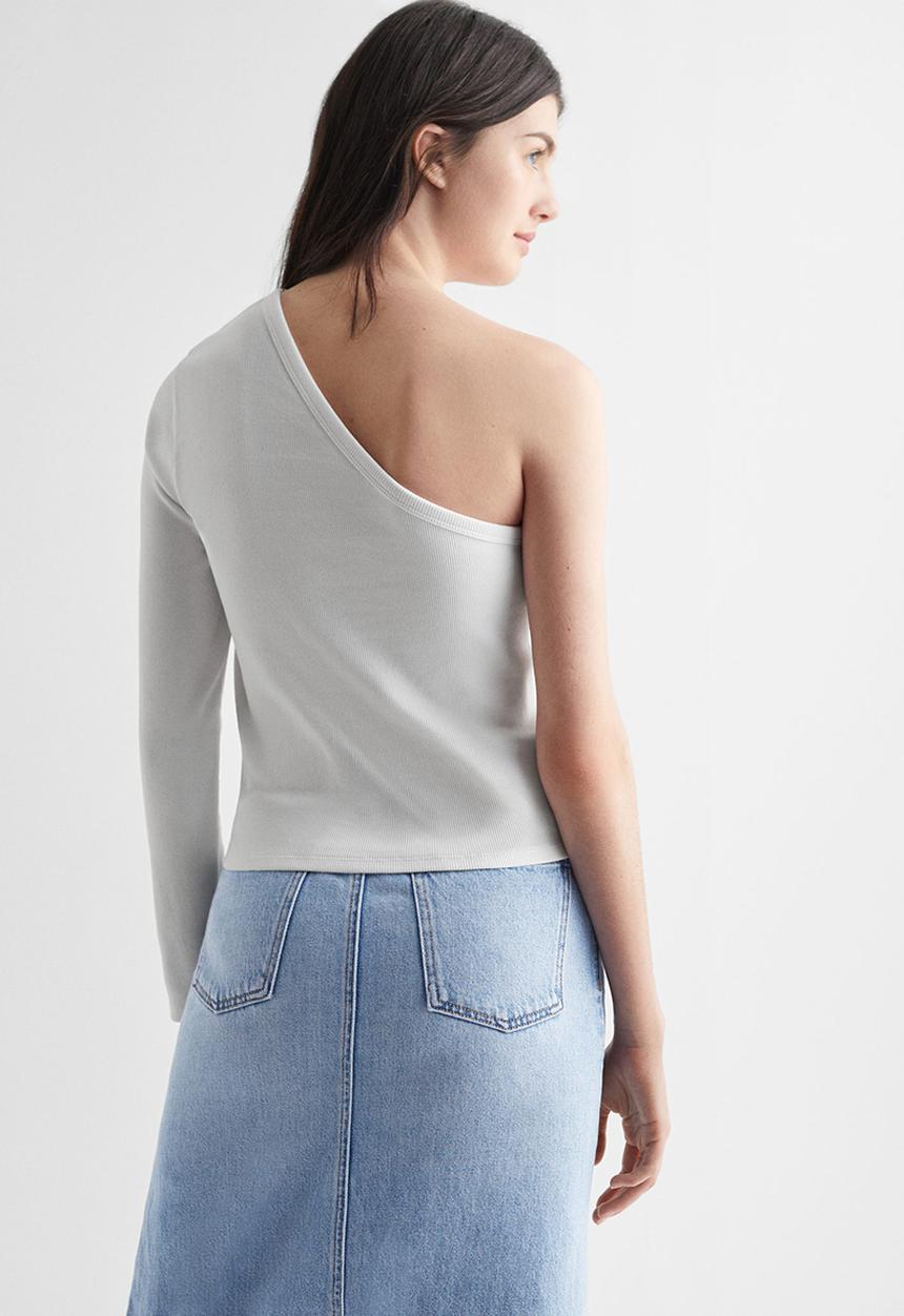 MANGO - T-shirt rock - off white
