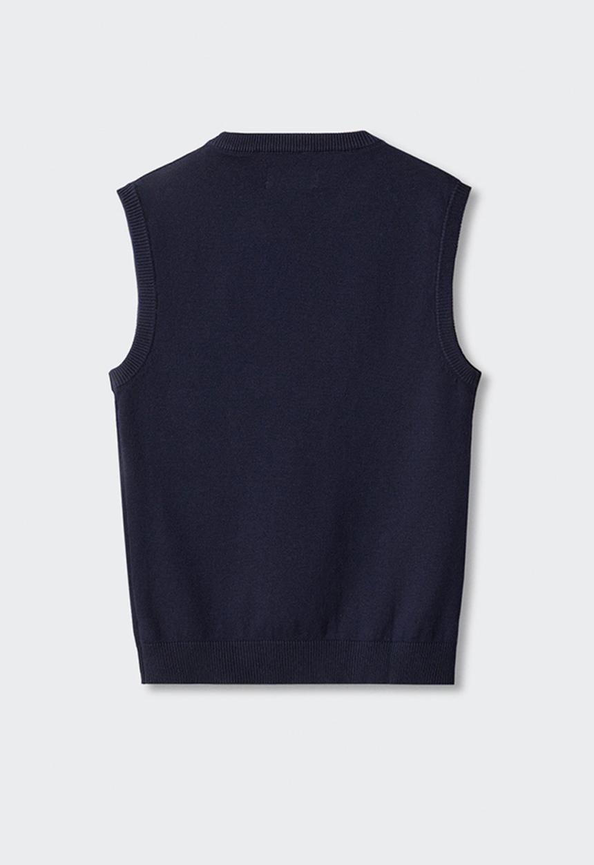 MANGO - Waistcoat genio5 - navy
