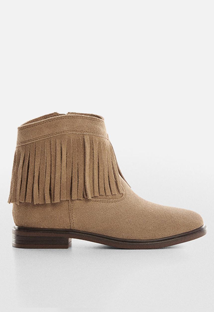 MANGO - Ankle boots daniela - sand