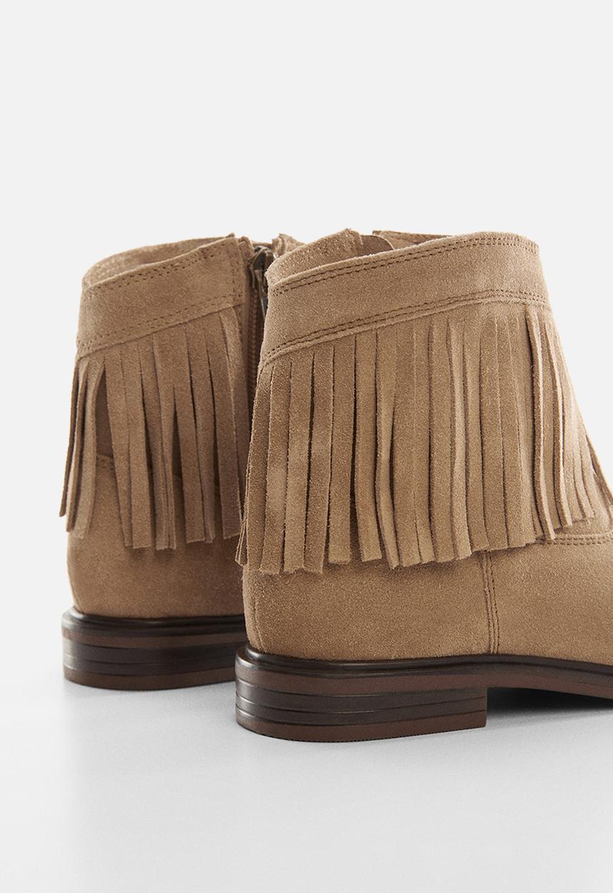 MANGO - Ankle boots daniela - sand