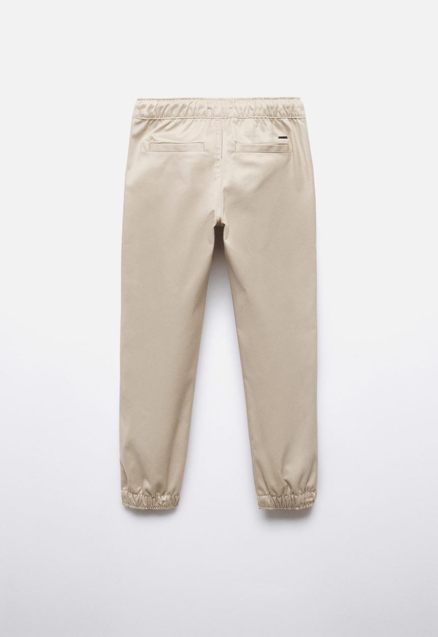 MANGO - Trousers feli - grey stone