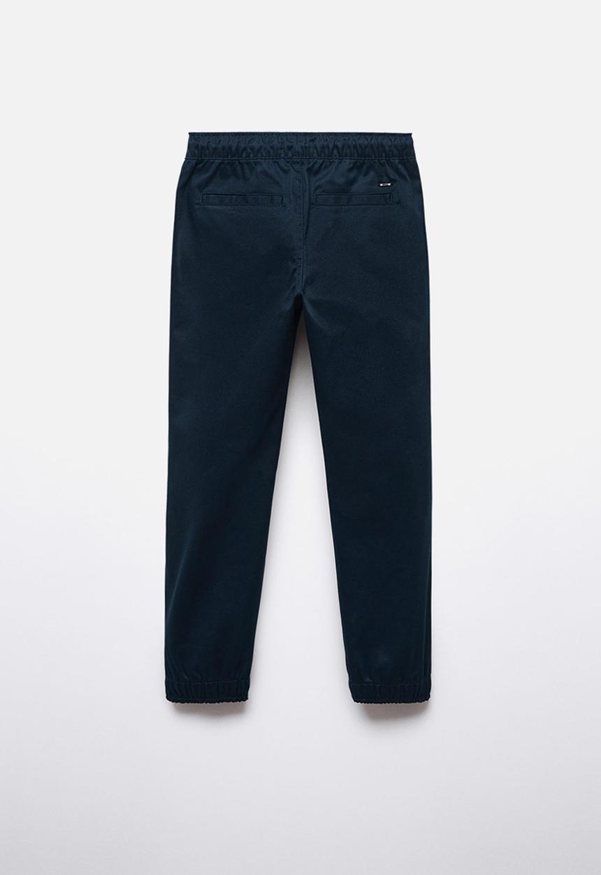 MANGO - Trousers feli - navy
