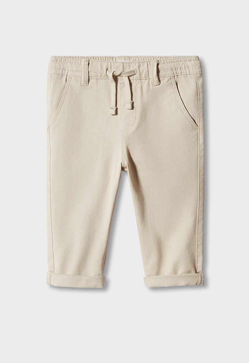 MANGO - Trousers cord5 - beige