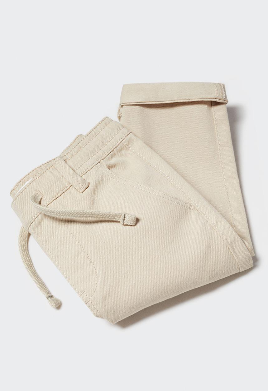 MANGO - Trousers cord5 - beige