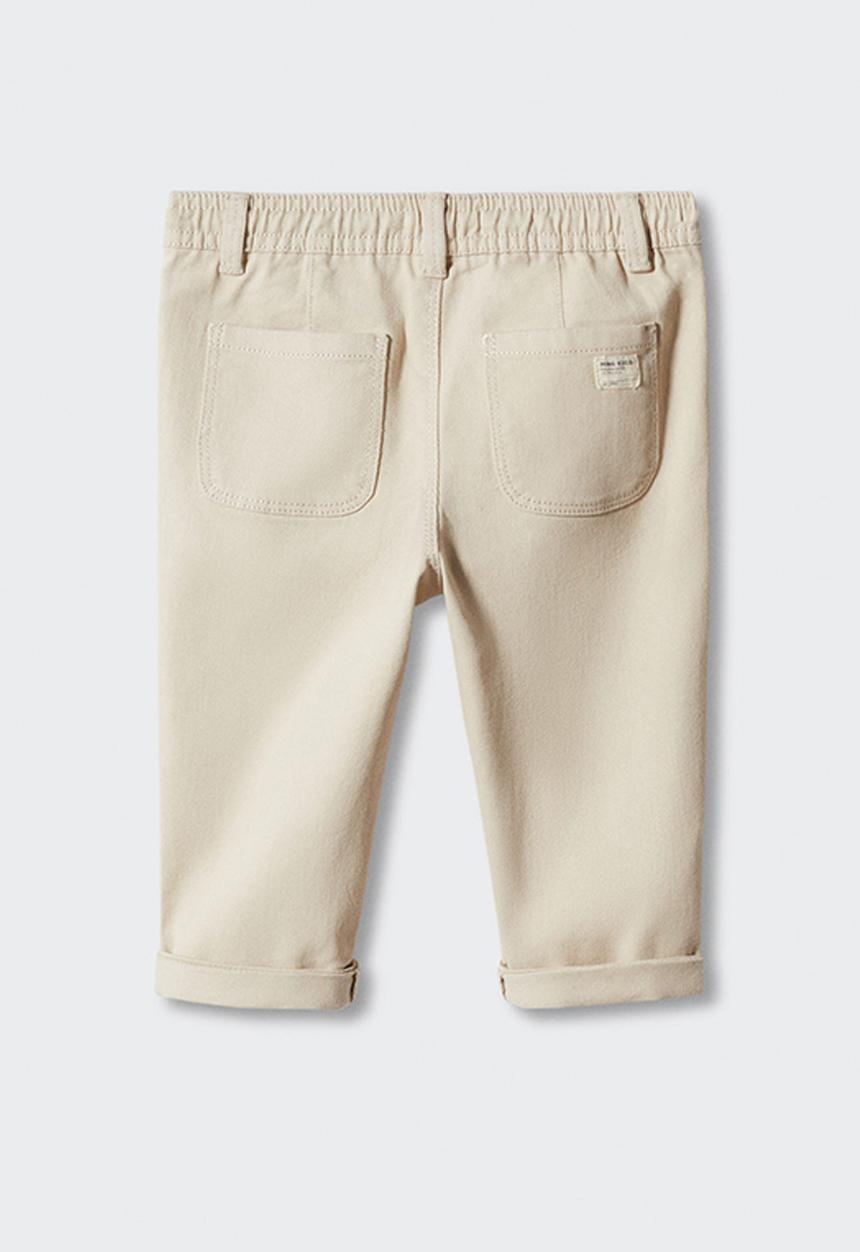 MANGO - Trousers cord5 - beige