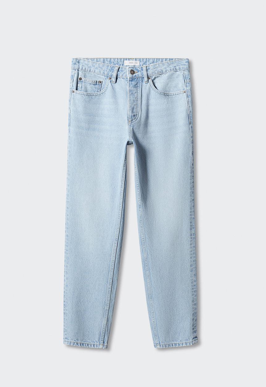 MANGO - Jeans regfit - light denim