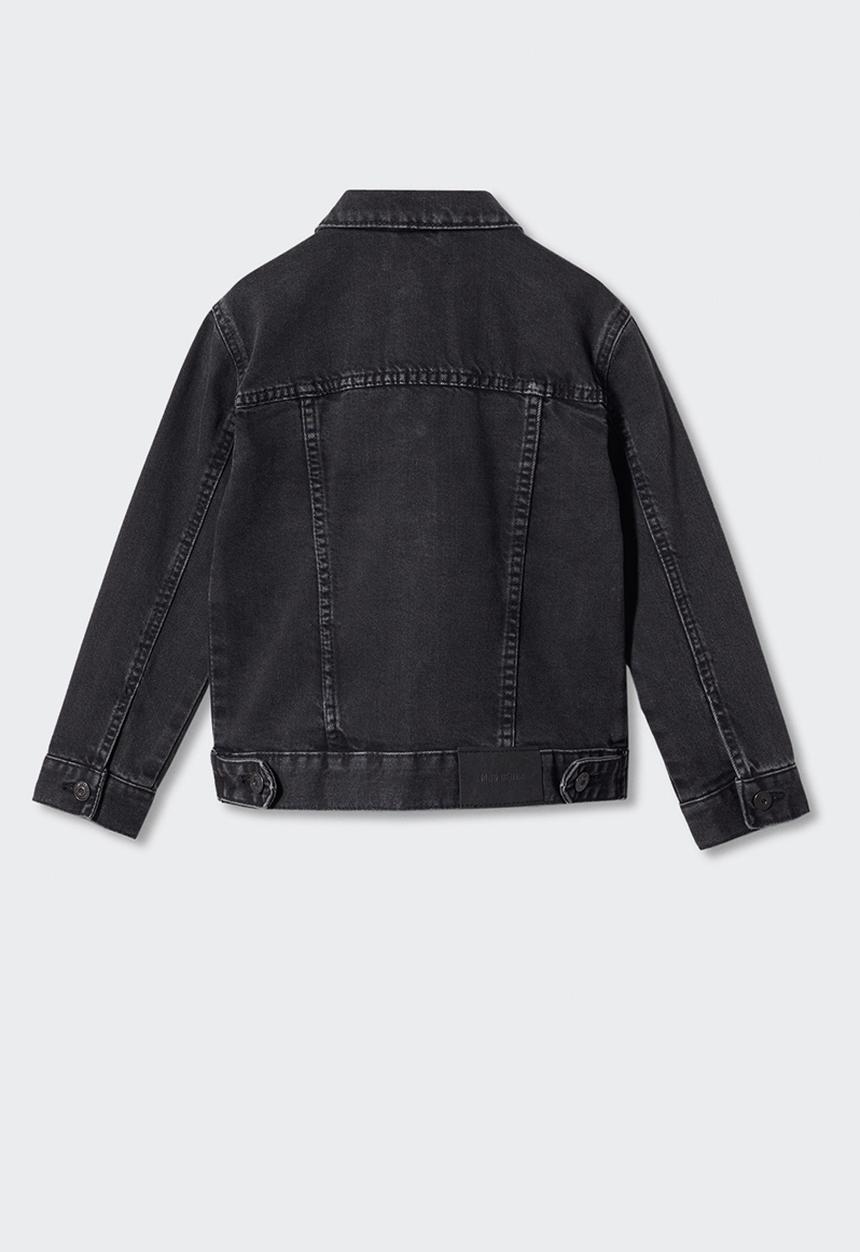 MANGO - Jacket john - black denim