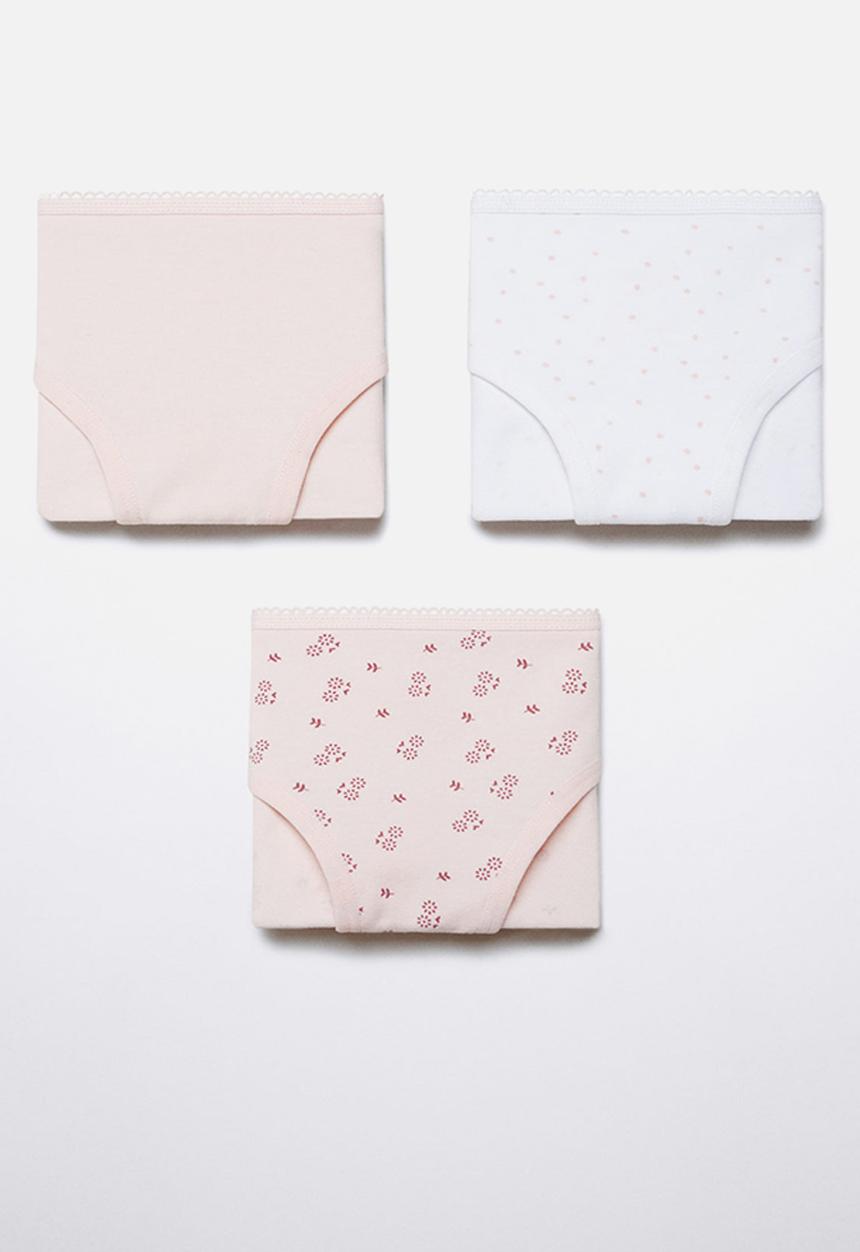 MANGO - Briefs florib - pink