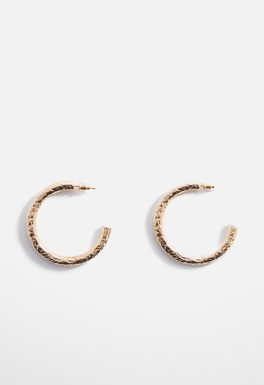 MANGO - Earrings miro - gold