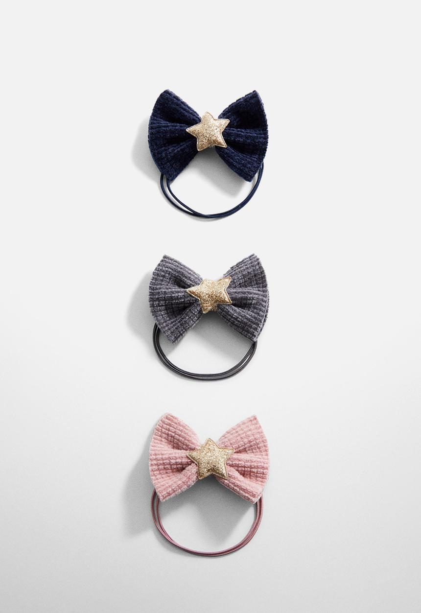 MANGO - Hair tie amelie - navy