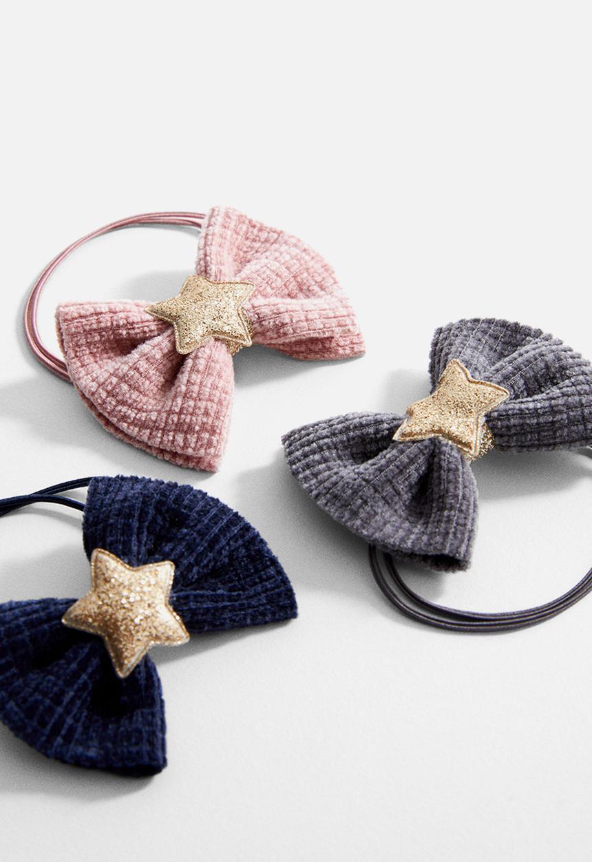 MANGO - Hair tie amelie - navy