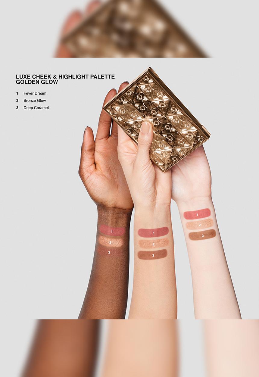 BOBBI BROWN - Golden Glamour Collection Luxe Cheek & Highlighting Palette - Golden Glow