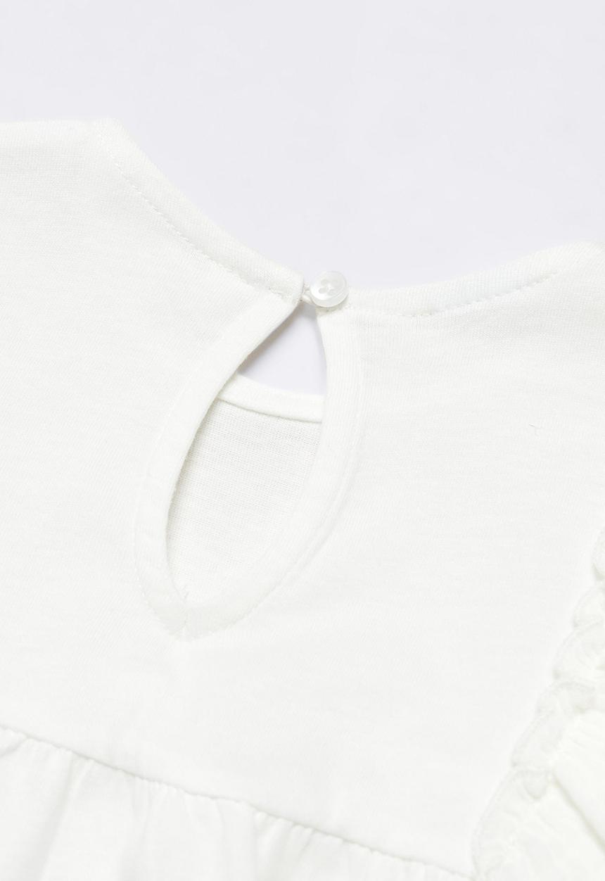 MANGO - T-shirt cloe - offwhite