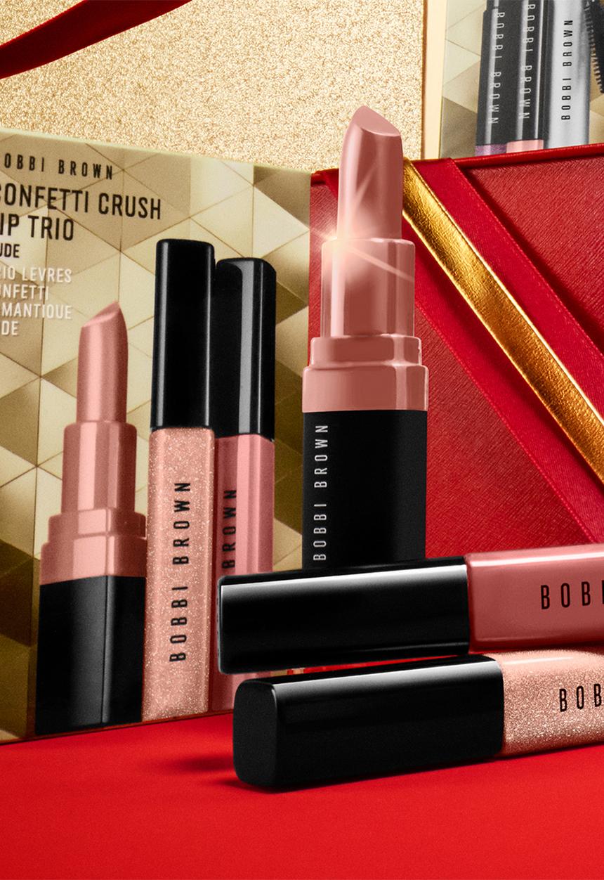BOBBI BROWN - Confetti Crush Lip Trio - Nudes