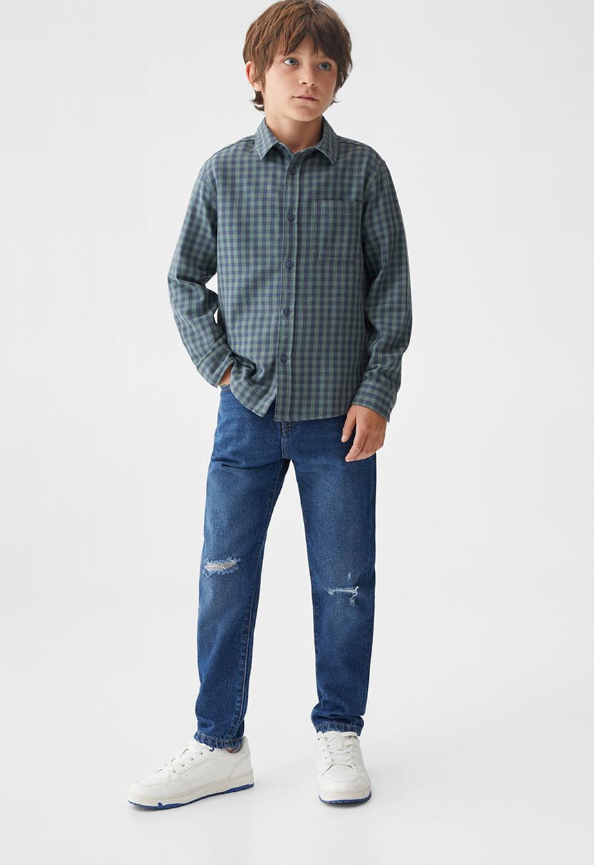 MANGO - Shirt victor - dark green