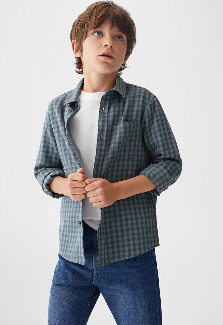 MANGO - Shirt victor - dark green
