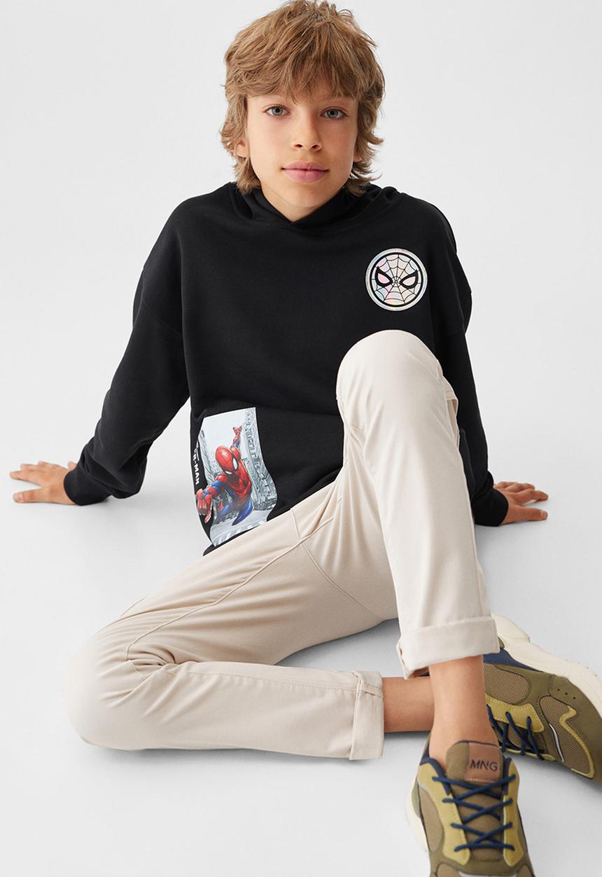 MANGO - Sweatshirt reflect - black