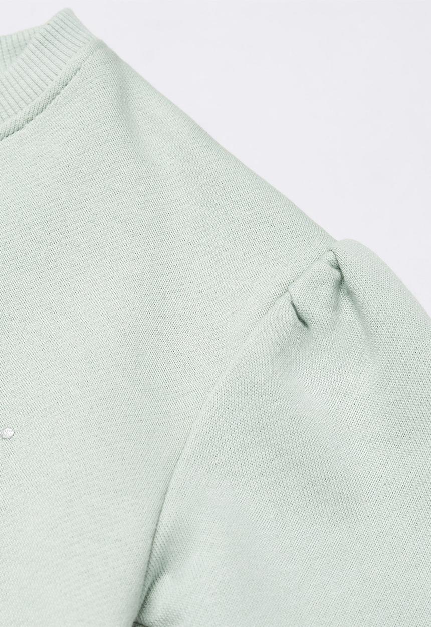 MANGO - Sweatshirt chiff - turquoise