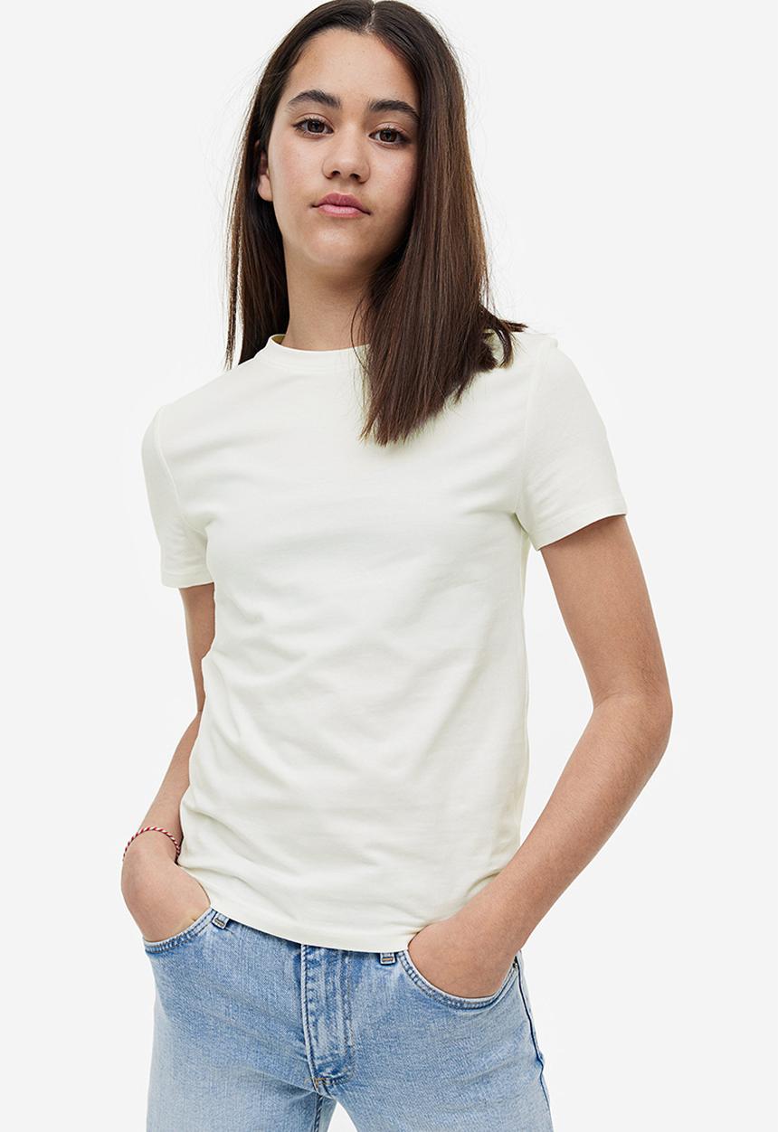 H&M - T-shirt - white