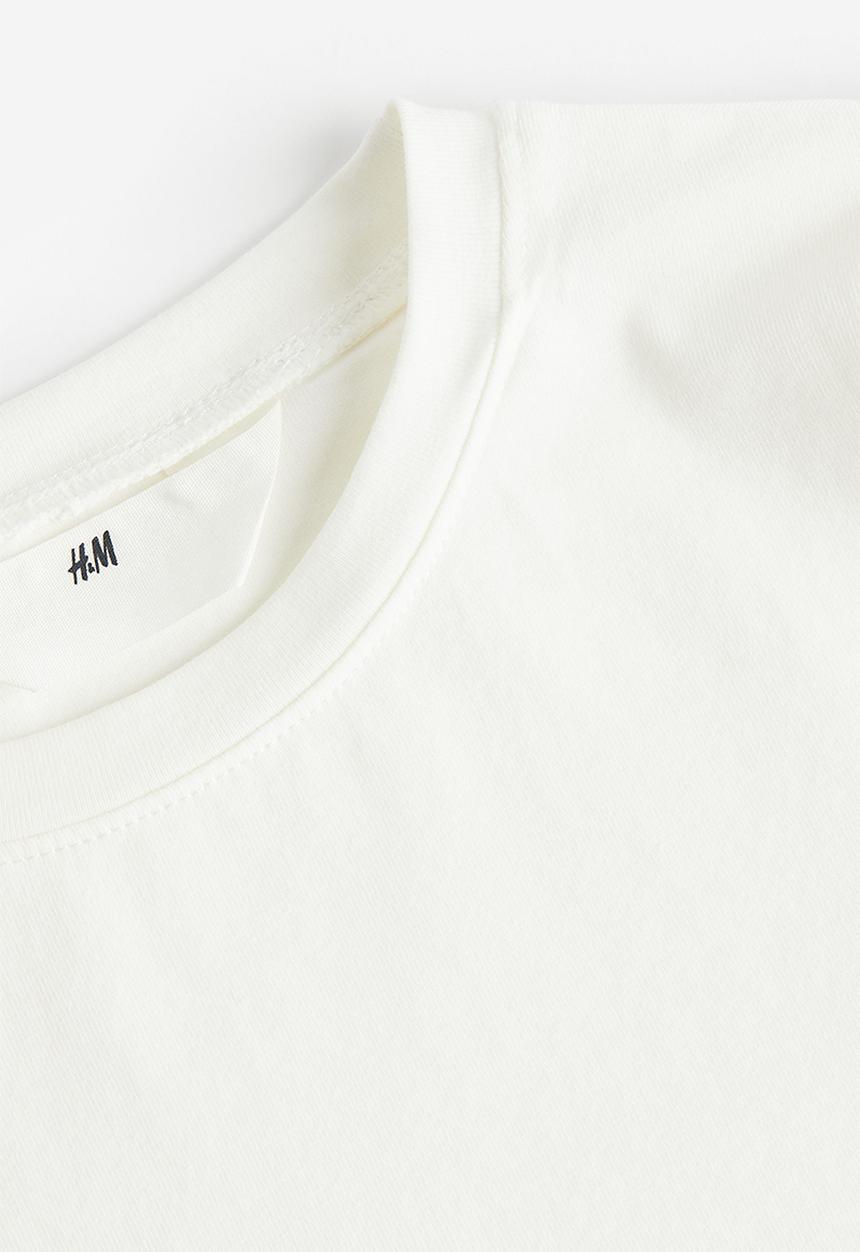 H&M - T-shirt - white